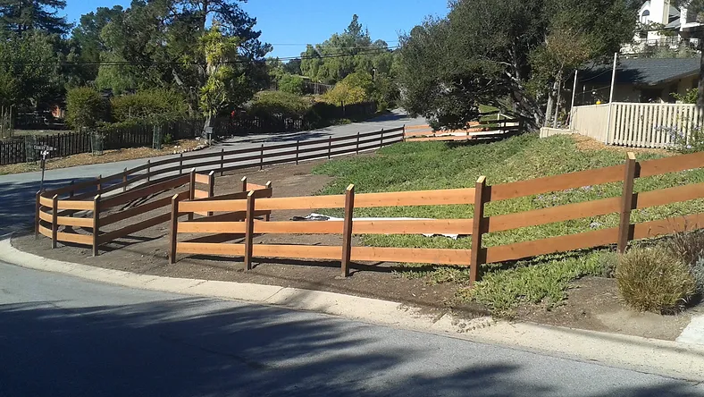 Fence Contractor Monterey exterior wooden fence