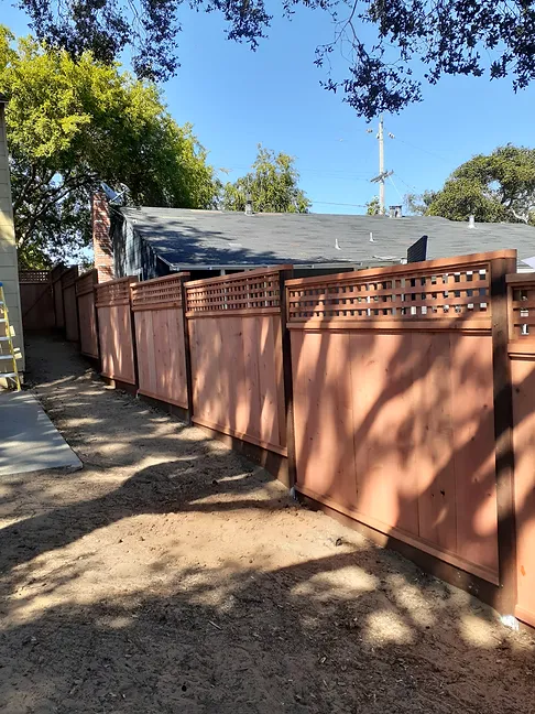 Fence Contractor Monterey exterior wooden fence